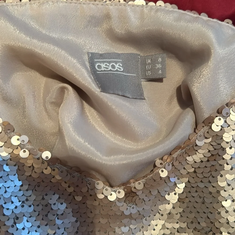 ✨ ASOS Sequenced spaghetti strap - Picture 3 of 3